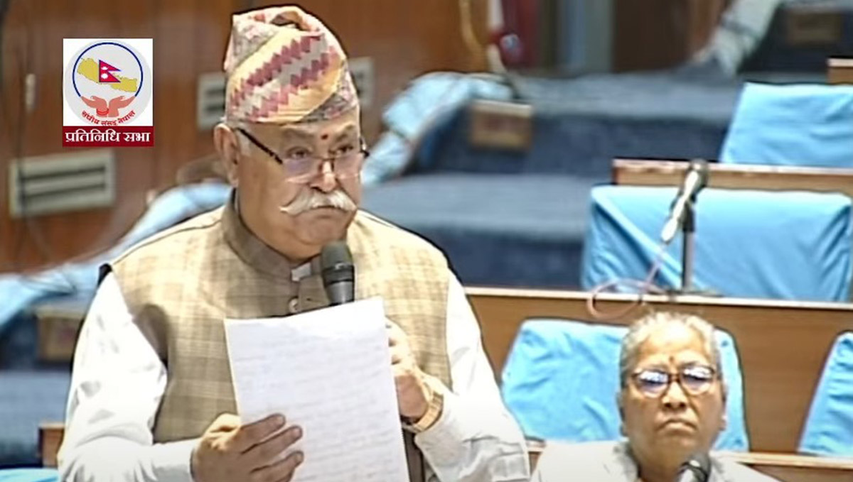 किसानले दुधको पैसा नपाएकोप्रति सांसद सिंहद्वारा सदनको ध्यानाकर्षण 